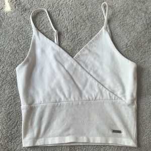 White Hollister Tank Top